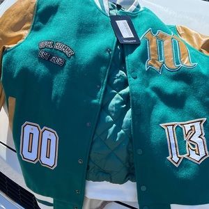 Varsity Jacket ( Green & Yellow )